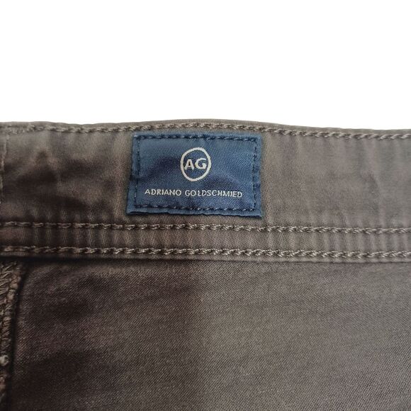 AG Adriano Goldschmied The Graduate Tailored Leg Men's Jeans W38 L32 Grey Color - Picture 4 of 15